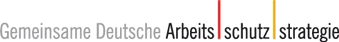 Logo "Gemeinsame Deutsche Arbeitsschutzstrategie"
